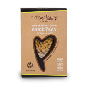 Chickpea Conchiglie Pasta -Must Pasta