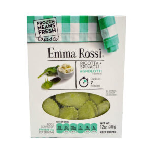 Ricotta Spinach Agnolotti -Emma Rossi